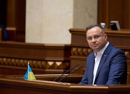 Президент Польщі Анджей Дуда звернувся до Верховної Ради України 

