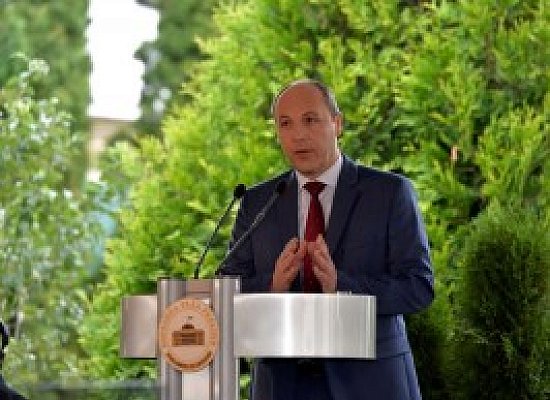 Виступ А.Парубія на підсумковій прес-конференції 