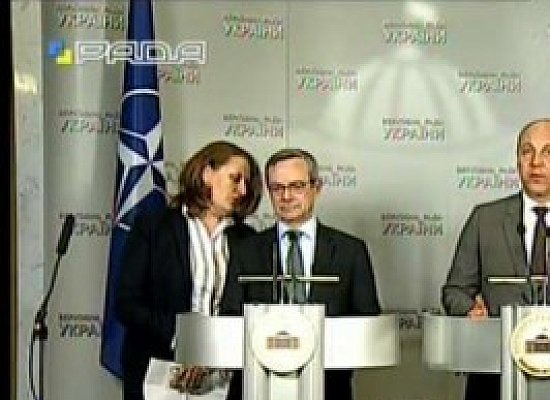 А.Парубій та П.Аллі Спільний брифінг на тему: Україна-НАТО 03.072017 р. 