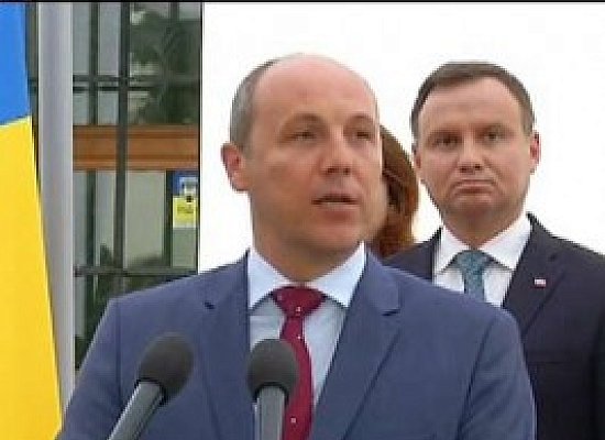 Виступ А.Парубія на урочистому прийомі з нагоди 25-ї річниці Незалежності